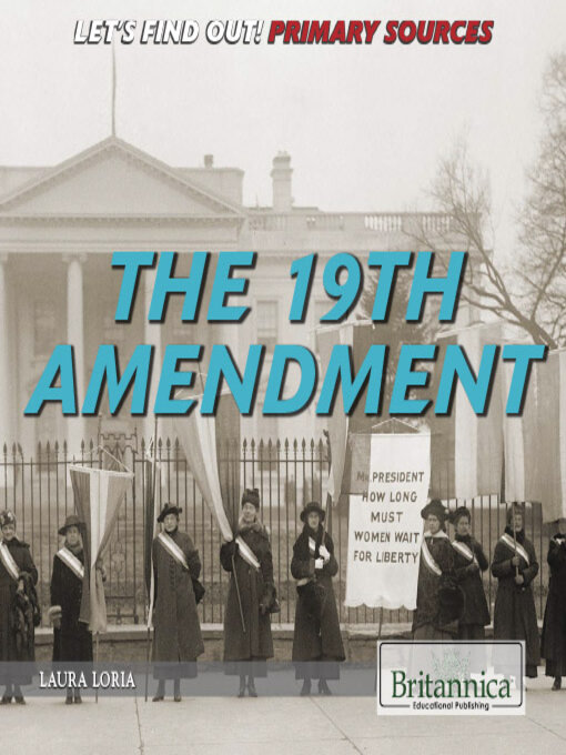 Title details for The 19th Amendment by Amelie von Zumbusch - Available